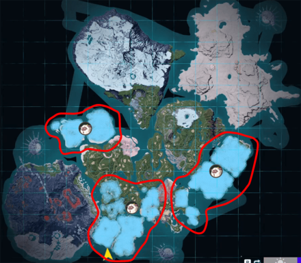 Palworld - Lamball Nighttime Habitat