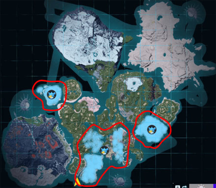 Palworld - Fuack Nighttime Habitat