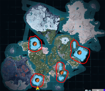 Palworld - Foxparks Nighttime Habitat