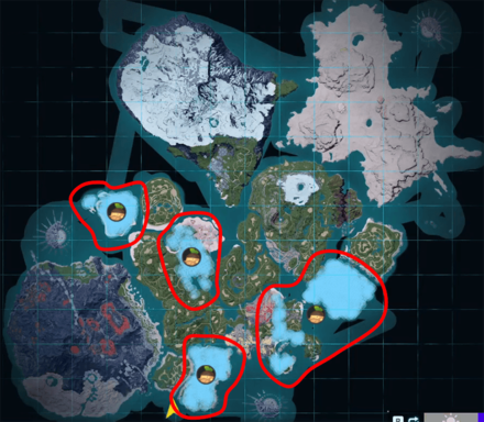 Palworld - Gumoss Nighttime Habitat