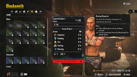 Skull and Bones - Damage Mitigation Blacksmith