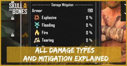 Skull and Bones - All Damage Types and Mitigation Explained