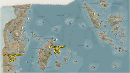Port des Mines Location