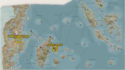 Kambi Lumberyard Location