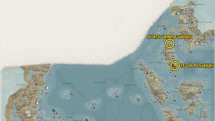 North Damai Foundry Location