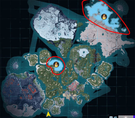 Palworld - Fuddler Nighttime Habitat