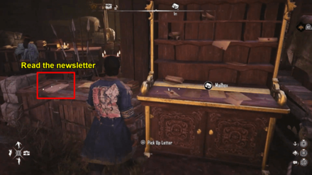 The Ashen Corsair - starting location