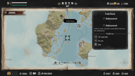 Skull and Bones - Undiscovered Trade Route