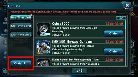 Reroll Guide - Mobile Suit Gundam UC Engage