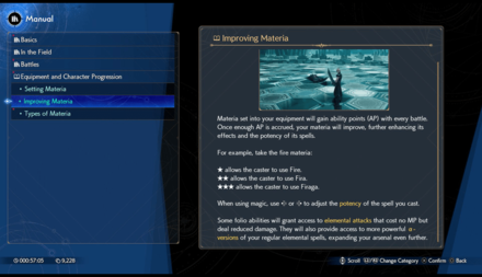 FF7 Rebirth - Level Up Materia