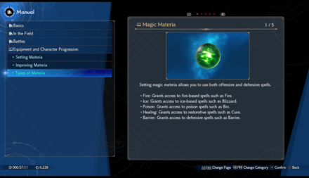 FF7 Rebirth - Magic Materia