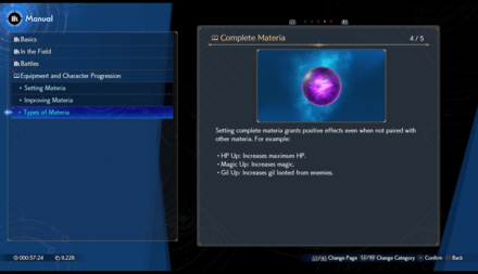 FF7 Rebirth - Complete Materia