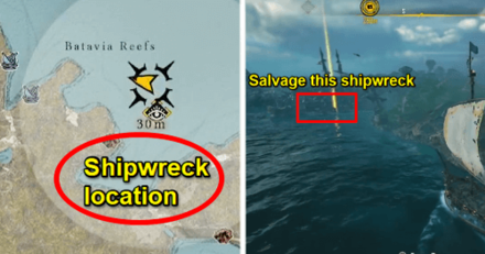 Skull and Bones - Ambush Arnold Ship location