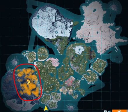 Palworld - Pyrin Location