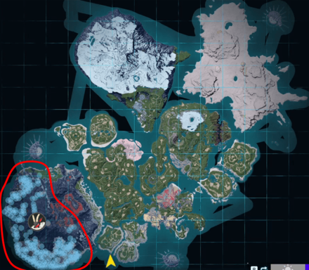 Palworld - Incineram Nighttime Habitat