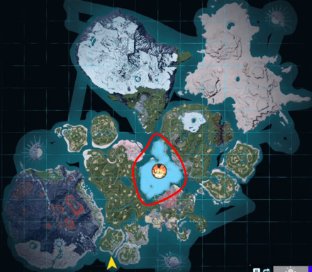 Palworld - Cinnamoth Nighttime Habitat