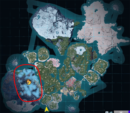 Palworld - Pyrin Nighttime Habitat