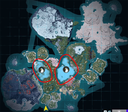 Palworld - Galeclaw Nighttime Habitat