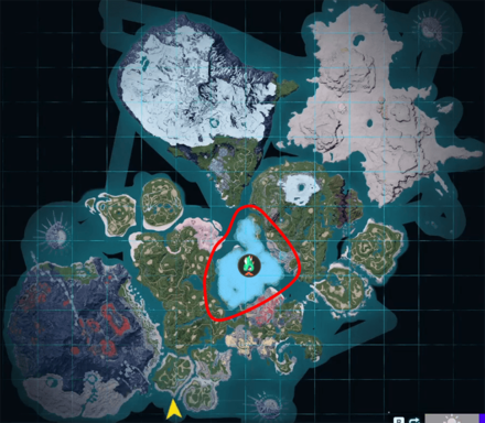 Palworld - Robinquill Nighttime Habitat