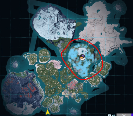 Palworld - Beegarde Nighttime Habitat