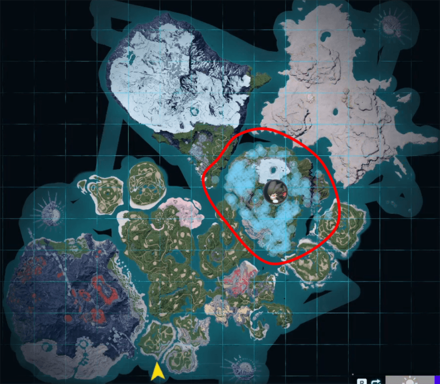 Palworld - Gorirat Nighttime Habitat