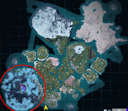 Palworld - Pyrin Noct Location