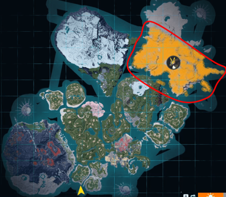 Palworld - Rayhound Location