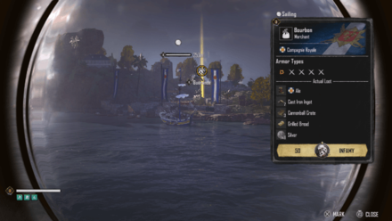 Skull and Bones - Check Loot Using Spyglass