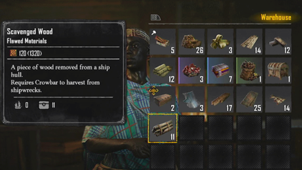 Skull and Bones - Storing Warehouse Items