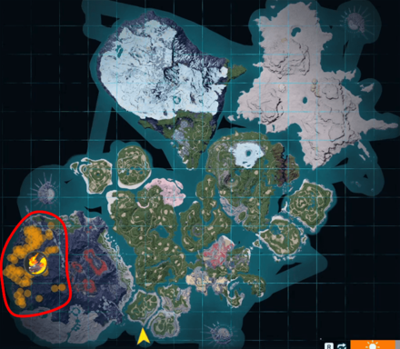 Palworld - Blazehowl Location