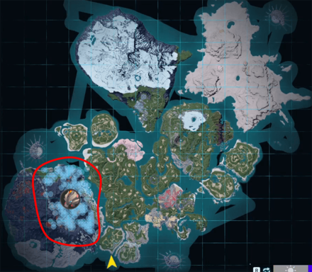 Palworld - Reptyro Nighttime Habitat