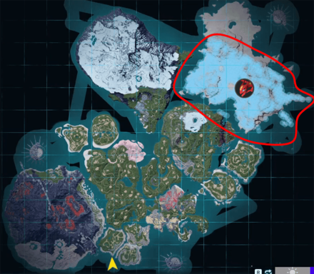 Palworld - Suzaku Nighttime Habitat