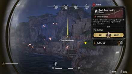 South Damai Foundry Map