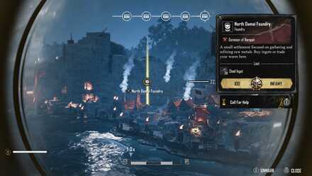 North Damai Foundry Map