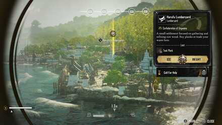 Harufu Lumberyard Map