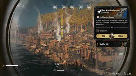 Laar West Lumberyard Map