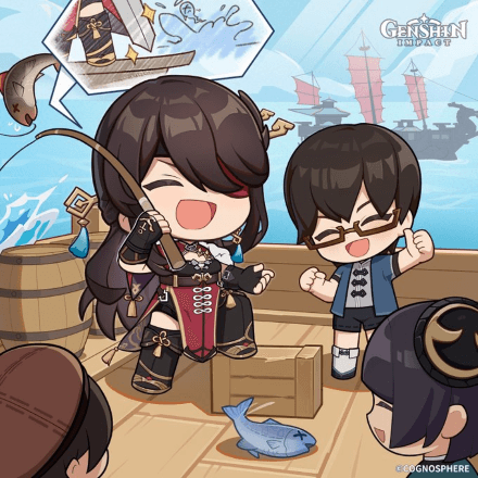 Genshin Impact - Beidou Birthday Art 2024