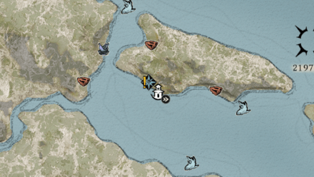 Skull and Bones - The Necropolis Map