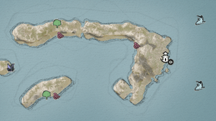 Skull and Bones - Ile Michel Map