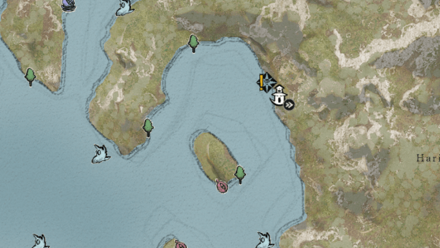 Skull and Bones - Bukit Candi Map