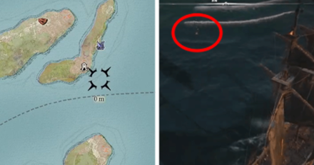 Skull and Bones - Grave News bottle location