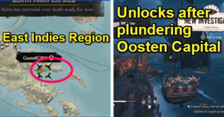 Skull and Bones - Grave News Starting Location