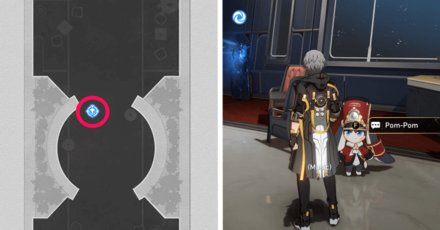 Honkai Star Rail - Pom-Pom Location