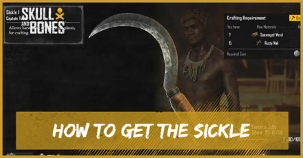 Skull and Bones - How to Get the Sickle