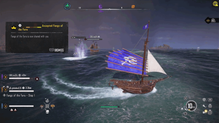 Skull and Bones - Group Leader Accepted a Contract