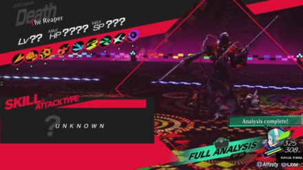 Persona 3 Reload (P3R) - Reaper Weakness