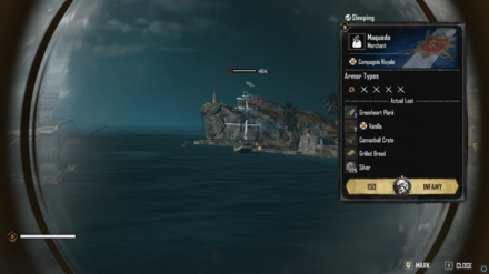 Skull and Bones - Identify Point of Interest