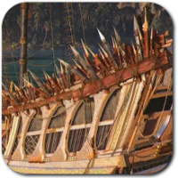 Skull and Bones - Embedded Spears