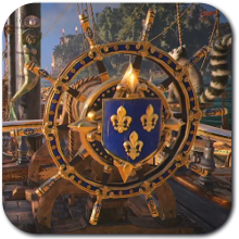 Skull and Bones - Gilded Wheel