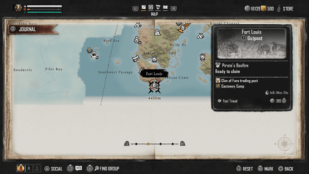 Poor Compagnie - starting location